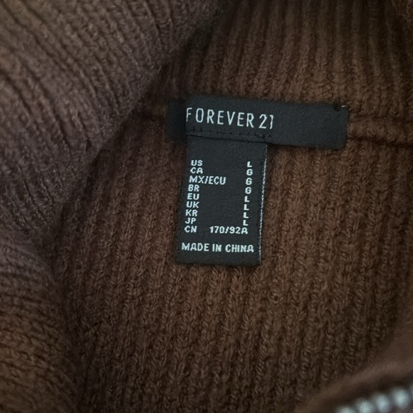 F21 Quarter zip - Picture 2 of 2